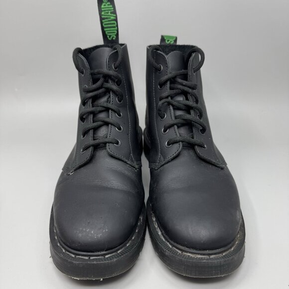 Solovair Astronaut 6 Eye Boots Size US Men\'s 8 Womens 9.5 Made In England main image 6